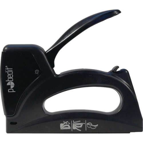 Мебельный степлер Pobedit Decor пластиковый, скобы 6-14 мм 2916120 фото 3