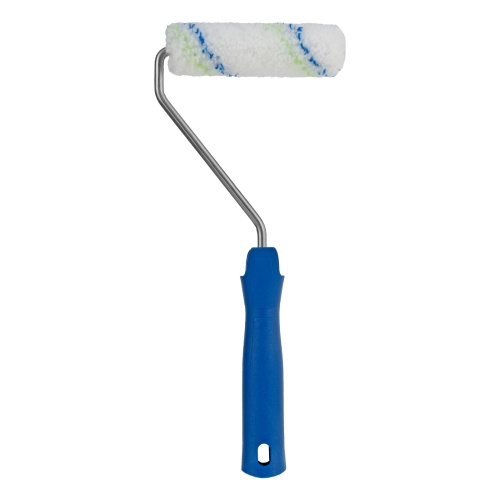 Мини-валик в сборе "Водные краски", 110 мм, ворс 12 мм, D 16 мм, D ручки 6 мм, полиэстер Сибртех фото 3 Мини-валик в сборе "Водные краски", 110 мм, ворс 12 мм, D 16 мм, D ручки 6 мм, полиэстер Сибртех фото 3