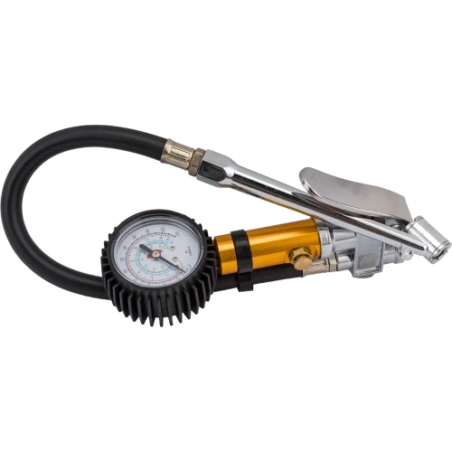 Трехфункциональный манометр для шин THORVIK ATIG3 с насадкой-удлинителем для г/а, шланг 300 мм 53400 053400 фото 4