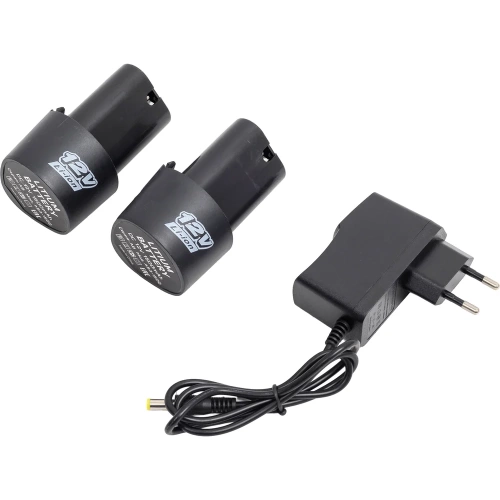 Аккумуляторная дрель-шуруповерт AktiTool cd12g set 12 В, 2 li-ion, 1500 mah, кейс, гибкий удл. 101203 фото 10 Аккумуляторная дрель-шуруповерт AktiTool cd12g set 12 В, 2 li-ion, 1500 mah, кейс, гибкий удл. 101203 фото 10