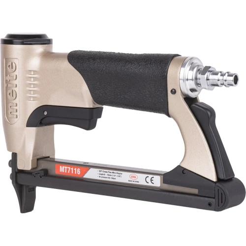 Пневмостеплер обивочный мебельный MEITE MT7116 для скобы 22GA, тип 71 (V, 3G) GBA34G00301 фото 6 Пневмостеплер обивочный мебельный MEITE MT7116 для скобы 22GA, тип 71 (V, 3G) GBA34G00301 фото 6