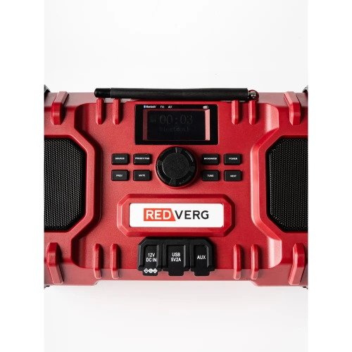 Радио аккумуляторное REDVERG RD-RR18/U (без акк, без з/у) 00006686411 фото 4 Радио аккумуляторное REDVERG RD-RR18/U (без акк, без з/у) 00006686411 фото 4