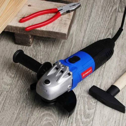 Угловая шлифовальная машина РОКОТ УШМ-125 693-015 фото 7 Угловая шлифовальная машина РОКОТ УШМ-125 693-015 фото 7