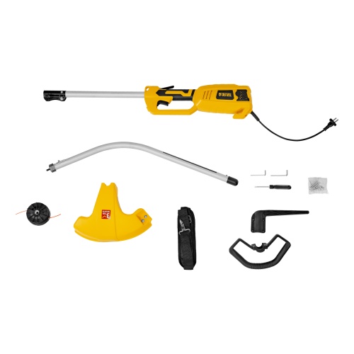 Триммер электрический TE-1100, 1100 Вт, 380 мм, катушка, разборная штанга Denzel фото 3 Триммер электрический TE-1100, 1100 Вт, 380 мм, катушка, разборная штанга Denzel фото 3