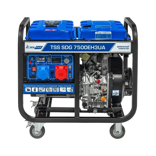 Дизельный генератор ТСС TSS SDG 7500EH3UA 200030 фото 3 Дизельный генератор ТСС TSS SDG 7500EH3UA 200030 фото 3