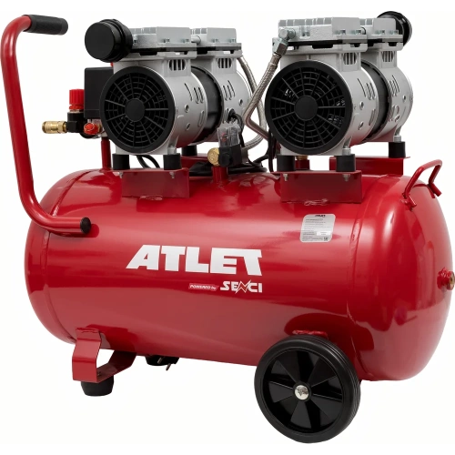 Поршневой безмасляный компрессор ATLET (50 л, 8 бар, 80 л/мин) SC-OF50L фото 4