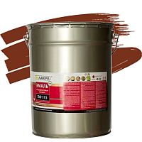 Эмаль Лакра ПФ-115 коричневая 20 кг