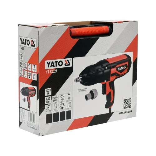 Гайковерт элект. ударный YATO 1/2",600Нм YT-82021 370282021 092 1 фото 9