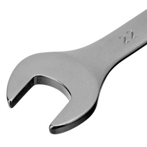 Ключ комбинированный, 22 мм, CrV, матовый хром Stels фото 3