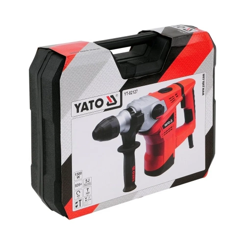 Дрель-перфоратор YATO SDS PLUS 1500 Вт YT-82127 фото 6 Дрель-перфоратор YATO SDS PLUS 1500 Вт YT-82127 фото 6