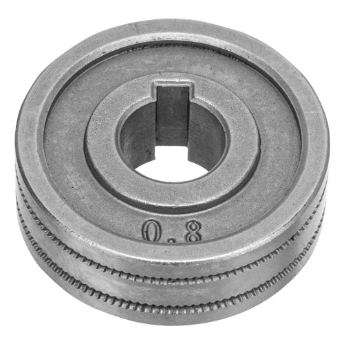 Подающий ролик, зубчатый профиль под флюсовую проволоку 0,8-1мм, 2 шт Denzel фото 3