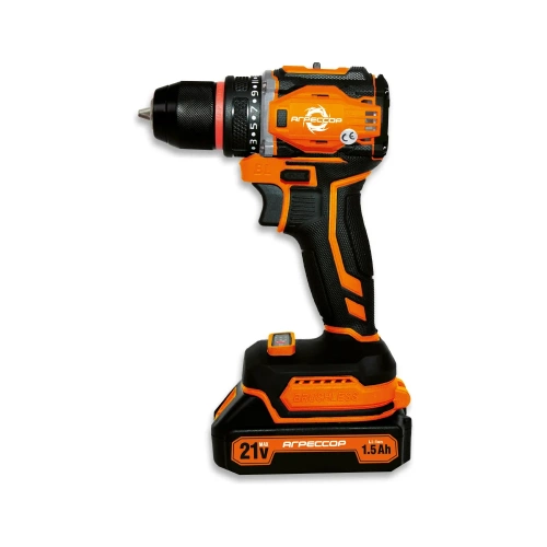 Аккумуляторный шуруповерт Агрессор 60 Nm, 21V/1.5А, бесщеточный мотор, АКБ 2 шт., зарядное устройство 220В, набор насадок 24 шт., пластиковый кейс SH-060W Аккумуляторный шуруповерт Агрессор 60 Nm, 21V/1.5А, бесщеточный мотор, АКБ 2 шт., зарядное устройство 220В, набор насадок 24 шт., пластиковый кейс SH-060W