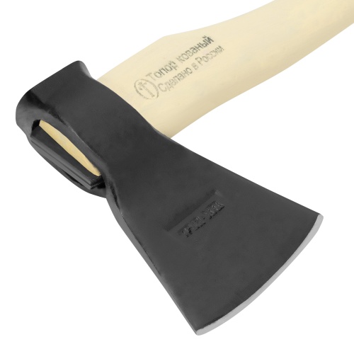 Топор кованный, в сборе, 1150/1500 г, деревянное топорище, 500 мм, А-1 фото 4