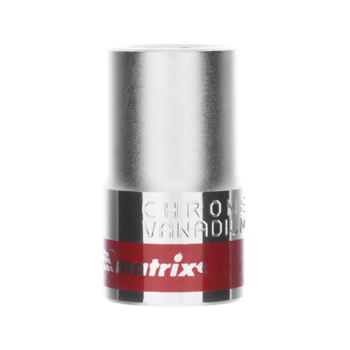 Головка торцевая, 14 мм, шестигранная, CrV, под квадрат 1/2, хромированная Matrix фото 3