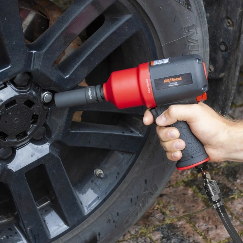 Пневмогайковерт AV Steel 1/2"dr. 1310Нм композитный 2,0кг Twin hammer AV-720980 фото 8 Пневмогайковерт AV Steel 1/2"dr. 1310Нм композитный 2,0кг Twin hammer AV-720980 фото 8