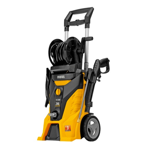 Моечная машина высокого давления R-210iD, 2600 Вт, 210 бар, 8.0 л/мин, асинхронный двигатель, барабан Denzel фото 30