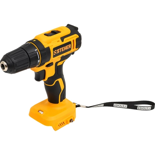 Дрель-шуруповерт STEHER 20 В, 40 Н·м, без АКБ (LMS), CD-40 фото 4