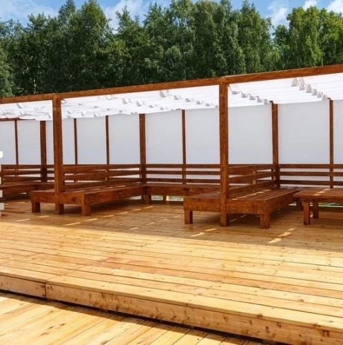 Доска палубная из лиственницы 2000х120х28 мм сорт АВ фото 5