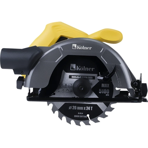 Пила дисковая Kolner 165мм, KCS 165/1200, 1200Вт, диск 160x20мм, глубина 54/37мм (90гр/45гр), 8031000166 фото 11 Пила дисковая Kolner 165мм, KCS 165/1200, 1200Вт, диск 160x20мм, глубина 54/37мм (90гр/45гр), 8031000166 фото 11