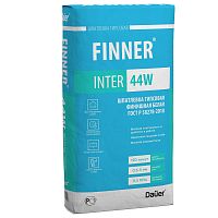 Шпатлевка гипсовая финишная Dauer Finner Inter 44 W белая 20 кг