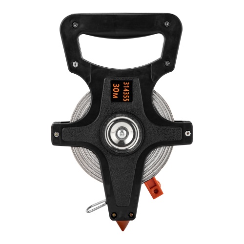 Рулетка геодезическая, 30 м х 12,5 мм, лента ПВХ, открытый корпус Sparta фото 4