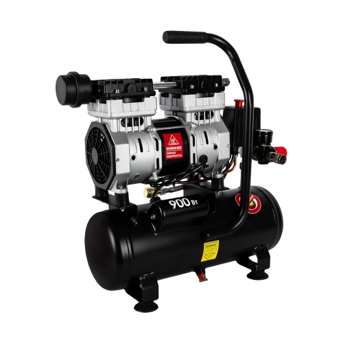 Безмасляный поршневой компрессор QUATTRO ELEMENTI PACIFIC 8-160 160 л/мин, 8 л, 1.2л.с, 8 бар 915-328 фото 4