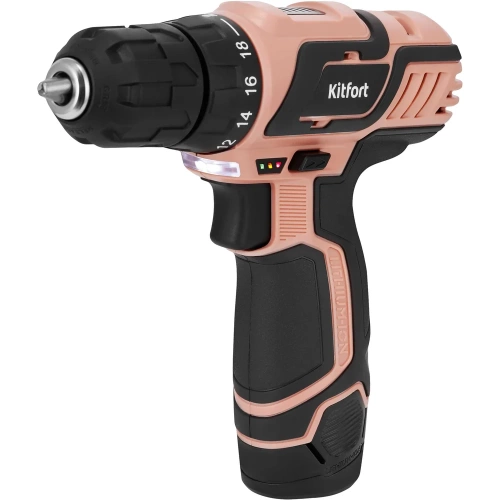 Аккумуляторная дрель-шуруповерт KITFORT КТ-6493