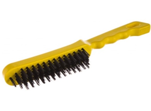 Щетка стальная Stayer Master 35015-5 с пластмассовой ручкой 5 ряда фото 3