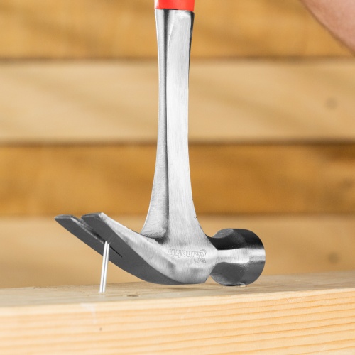 Молоток-гвоздодер, 570 г, цельнометаллический, двухкомпонентная рукоятка Matrix фото 9