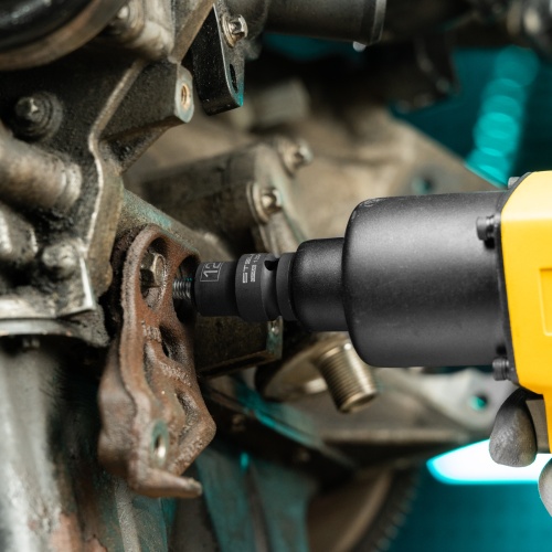 Головка ударная шестигранная, 12 мм, 1/2, CrMo Stels фото 9