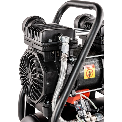 Малошумный безмасляный компрессор Pegas pneumatic PG-602 профессиональная серия 6619 фото 11