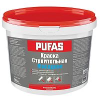 Краска фасадная строительная Pufas морозостойкая 10 л/15,8 кг