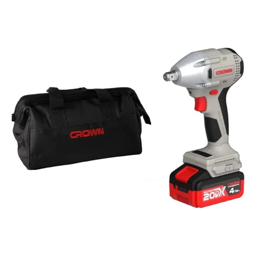 Гайковерт ударный Crown аккумуляторный BL CT22046HX-4S TB фото 9