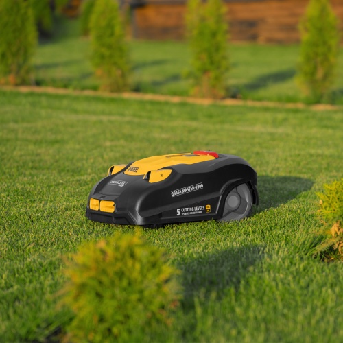 Робот-газонокосилка Grass Master 1000 1000м², 3Ач, 28V, LCD дисплей, Wi-Fi Denzel фото 39 Робот-газонокосилка Grass Master 1000 1000м², 3Ач, 28V, LCD дисплей, Wi-Fi Denzel фото 39