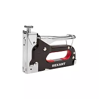 Мебельный степлер REXANT металлический, со вставками, 3 в 1 12-5403