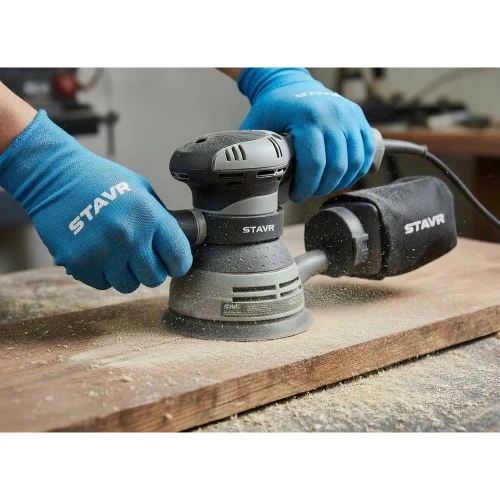 Эксцентриковая шлифмашина Ставр 125 мм, 300 Вт, регулировка STAVR SOS 300-125V 9030700486 фото 4