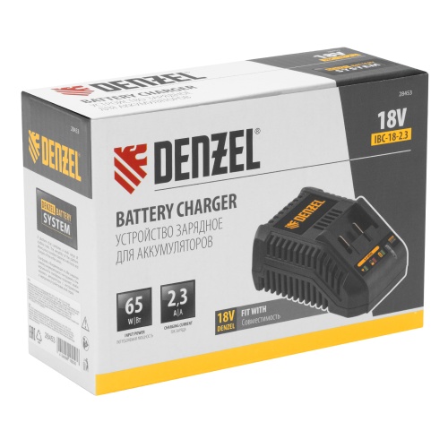 Устройство зарядное для аккумуляторов IBC-18-2.3, Li-Ion, 18 В, 2.3 А Denzel фото 9