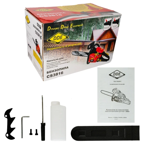 Бензопила DDE CS3816 фото 7 Бензопила DDE CS3816 фото 7