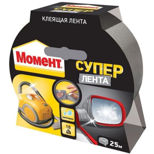 Клеящая лента Момент Супер Лента 25 м Клеящая лента Момент Супер Лента 25 м