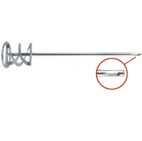 Миксер для краски Fit Профи 04260 оцинкованный фото 3