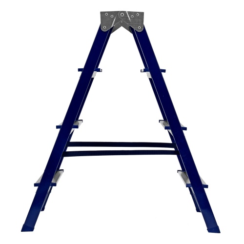 Стремянка двусторонняя 4 ступени, стальная, Сибртех фото 3 Стремянка двусторонняя 4 ступени, стальная, Сибртех фото 3