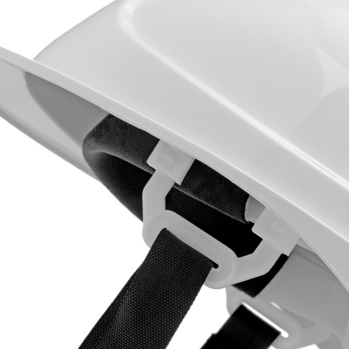 Каска защитная ударопрочная, ABS/PC, плавная регулировка, модель «Форвард» (К-05)белая Denzel фото 7