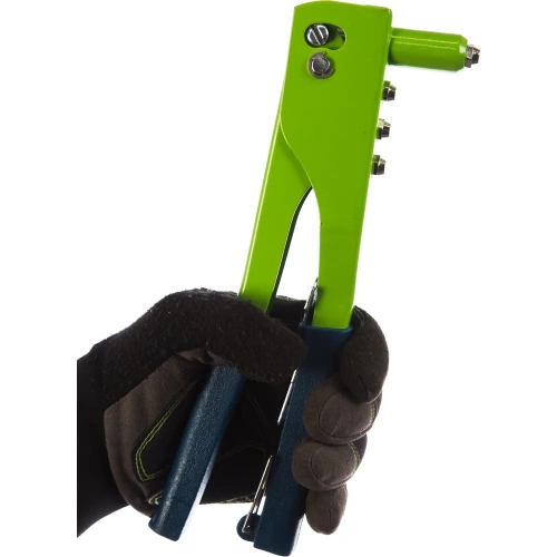 Заклепочник СИБРТЕХ 260 мм, заклепки 2,4-3,2-4,0-4,8 мм 40541 фото 3