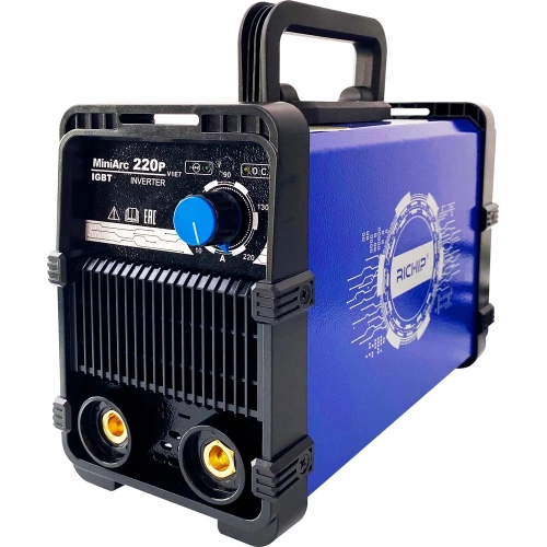Инверторный сварочный аппарат (220 А, 1,5 м, ПВ 60%) Richip MiniArc 220P Инверторный сварочный аппарат (220 А, 1,5 м, ПВ 60%) Richip MiniArc 220P