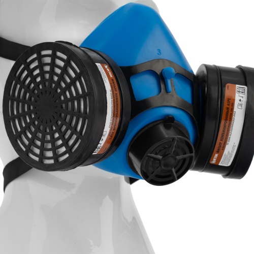 Полумаска изолирующая Исток-300/400 со сменными комбинированными фильтрами А1Р1 фото 6