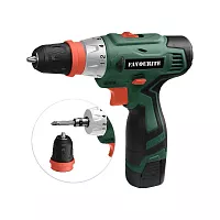 Акк. дрель-шуруповёрт FAVOURITE 14,4В, 2Ач, 26Нм Li-ion съём.патрон DC 14,4MF 101121314