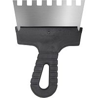 Шпатель фасадный Biber 35235 150 мм зуб 10х10 мм