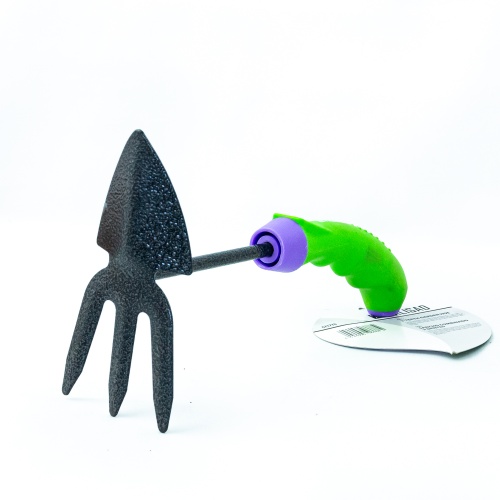 Мотыжка комбинир, профиль "лепесток" и 3-зубая, защ. покр, обрез. эргономичная рукоятка Palisad фото 3