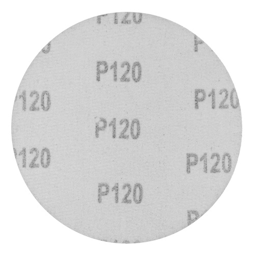 Круг абразивный на ворсовой подложке под "липучку", P 120, 125 мм, 10 шт Сибртех фото 2