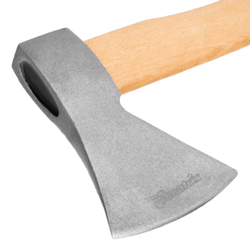 Топор плотницкий, кованый, деревянная рукоятка, 600 гр., пескоструйная обработка полотна Matrix фото 3